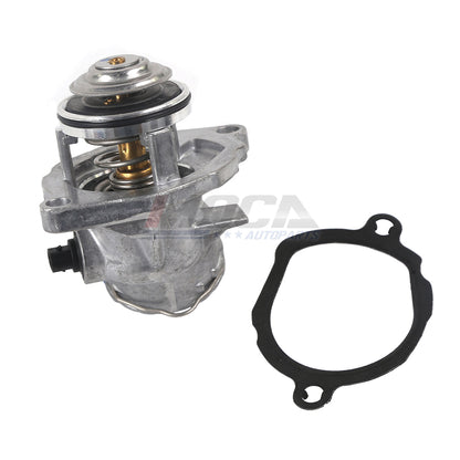 Conjunto de carcasa del termostato compatible con Mercedes-Benz SLK350 C300 C350 E350 ML350 05-12