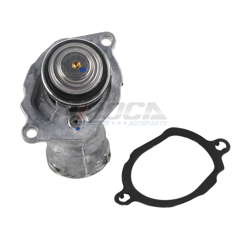 Conjunto de carcasa del termostato compatible con Mercedes-Benz SLK350 C300 C350 E350 ML350 05-12