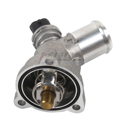 Conjunto de carcasa de termostato con junta y sensor compatible con Chevrolet Spark EV 1.2L 2013-2015