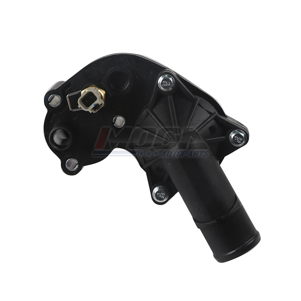 Conjunto de carcasa del termostato compatible con Ford Ranger Explorer 2.3L, 4.0L y 4.6L 01-11