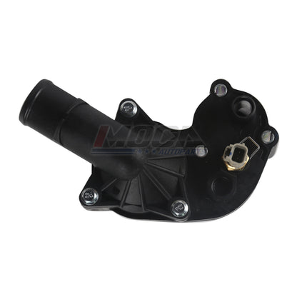 Conjunto de carcasa del termostato compatible con Ford Ranger Explorer 2.3L, 4.0L y 4.6L 01-11