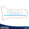 Valve Cover Gasket Set Fit 07-12 GM 3.7L Colorado Canyon H3 Isuzu i-370