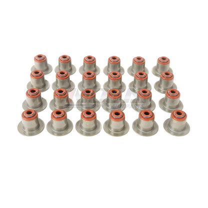 Sello de vástago de válvula compatible con Ford Mazda 95-12 2.5L 3.0L DOHC 24v DURATEC