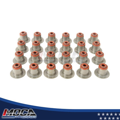 Sello de vástago de válvula compatible con Ford Mazda 95-12 2.5L 3.0L DOHC 24v DURATEC