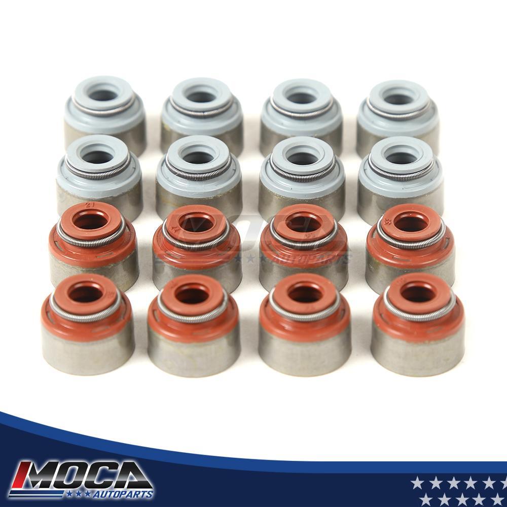 Sellos de vástago de válvula para Toyota Corolla MR2 1.6L-2.7L DOHC 16v 3SFE (87-04)