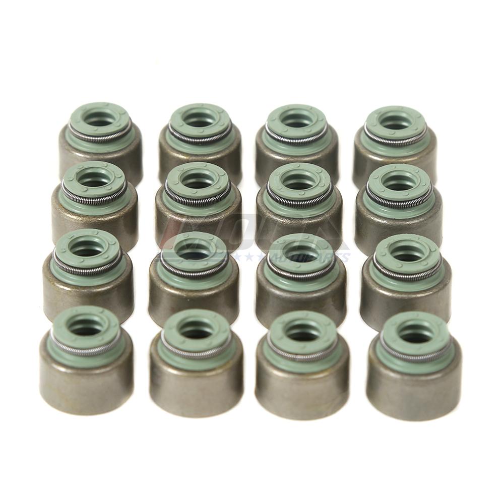 Juego de sellos de vástago de válvula para Honda, Acura y Suzuki (modelos 88-17, 1.5-2.4L, L4, SOHC, R20A5, K20C2)