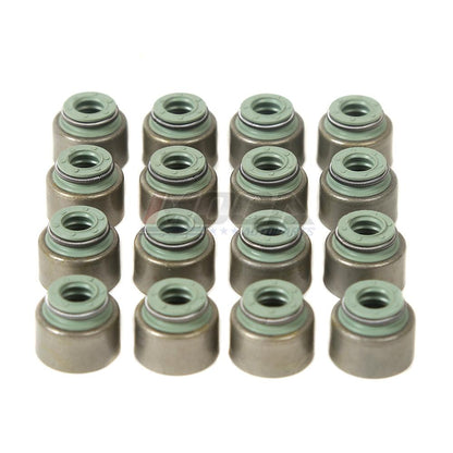 Juego de sellos de vástago de válvula para Honda, Acura y Suzuki (modelos 88-17, 1.5-2.4L, L4, SOHC, R20A5, K20C2)