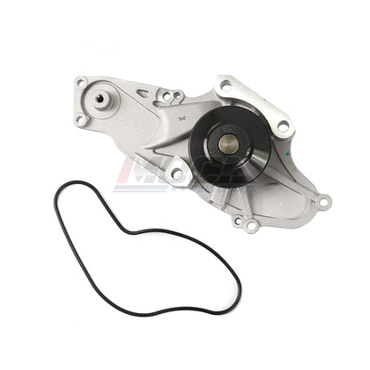 MOCA Timing Belt Water Pump Serpentine Belt Set for 03-06 Acura MDX 3.5L & 05-08 Acura RL 3.5L & 05-09 Honda Odyssey 3.5L & 05-07 Honda Pilot 3.5L