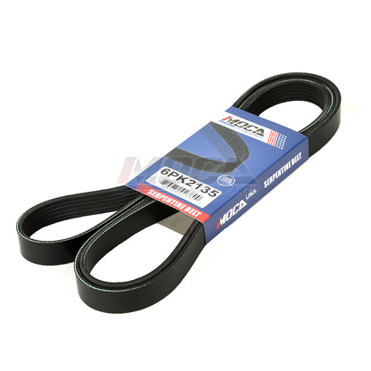 MOCA Timing Belt Kit Serpentine Belt Valve Cover Gasket for 03-06 Acura MDX 3.5L & 05-08 Honda Pilot 3.5L & 06-08 Honda Ridgeline 3.5L